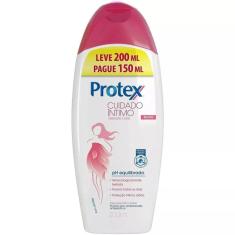 Sabonete Líquido Íntimo Protex Cuidado Íntimo Delicate Care Leve 200ml Pague 150ml
