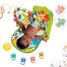 Tapete de Atividades Musical para Bebê com Piano Interativo Ginásio Mo