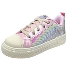 Tenis Infantil Menina Conforto Colorido Pampili Max