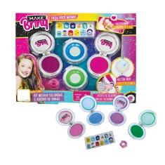 Kit Beleza Make Infantil Mechas Coloridas Polibrinq - MK49