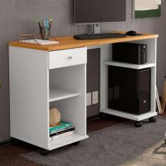 escrivaninha million 1 gv branca e cinamomo