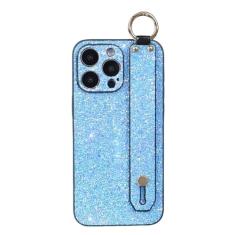 Pulseira Flash Powder Phone Case para Iphone 13 11 12 14 15 Pro Max 14 15 Plus Flash Powder Cover para IPhone 12 13 14 15 ProMax, azul flash, para iPhone 11 ProMax
