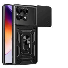 Capa Capinha Anti Impacto Anel Compativel Com Xiaomi Poco F6 Pro 5G - 