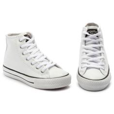 Tênis Cano Alto Sintético Pequito Star , 31, Branco