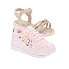 Tenis Feminino e Sandália Infantil - KIT 2 PARES Tam 24 ao 34 - sapati