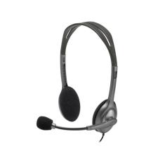 Headset estereo analogico logitech H111 cinza