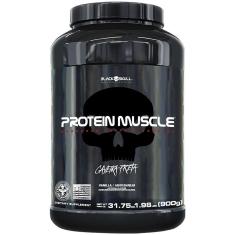 Protein Muscle - Blend Proteínas - 900G - Black Skull-Unissex