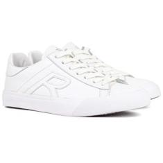 Tênis Reserva Go Type R Clean Masculino Com Cadarço Couro Conforto Casual 755220001-Masculino