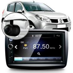 Central Multimídia Mp5 Sandero Câmera Espelhamento Android