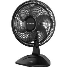 Ventilador de Mesa Cadence VTR410 Refresh Turbo Pro 6 Pás 3 Velocidades Preto