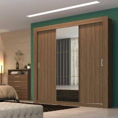 Guarda Roupa Solteiro Espelho 3 Portas PH1708 Herval