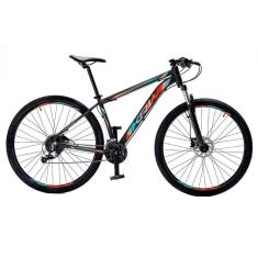 Bicicleta Aro 29 Krw Alumínio 27 Velocidades Freio Hidráulico Suspensão com Trava Mountain Bike S9-Unissex