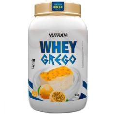 Whey Grego 900g Mousse de Maracujá Nutrata