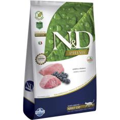 Ração Farmina N&D Prime Cordeiro e Blueberry Gatos Adultos - 1,5 Kg