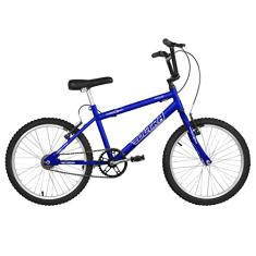 Bicicleta de Passeio Ultra Bikes Esporte Aro 20 Reforçada Freio V-Brake Infantil Juvenil Azul