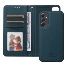 Capa compatível com Samsung Galaxy A34 5G Capa carteira destacável com suporte para cartão/alça de pulso, capa flip de couro PU com suporte magnético à prova de choque capa para telefone (cor
