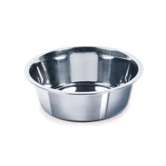 Tigela Comedouro Inox 450 Ml Chalesco, Alumínio Inox