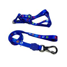 Coleira Peitoral Cães Super Premium Seda 15Mm - ul Nº5 - Nica pet