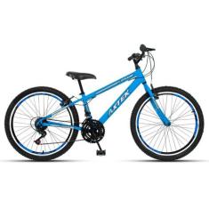 Bicicleta Aro 24 Alum Axtek Sport Gold V-Brake Mtb 21V, Azul pantone, 