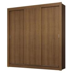 Guarda-roupa Casal 3 Portas de Correr Rustic Sublime Madesa