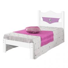 Cama Solteiro Flex Color Júlia Carmolar Branco/azul/rosa/lilas