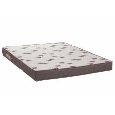 Colchão Casal Light Bordado Espuma D28 Selada 138x188x14cm - Ortobom