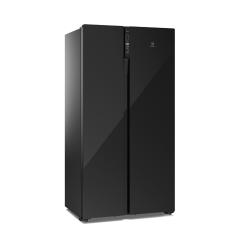 Geladeira Electrolux Frost Free 526L Side By Side Inverter ES5GB Tecnologia AutoSense Preto