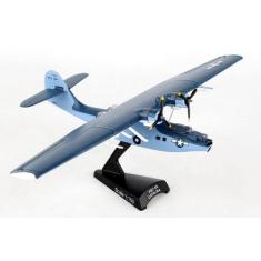 Miniatura avião daron usn pby5 catalina azul escala 1/150, Azul