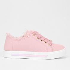 Tênis Infantil Molekinha Cano Baixo Destroyed Menina-Feminino