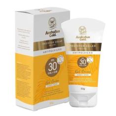 Protetor Solar Facial Australian Gold Antipoluição FPS30 50g-Unissex