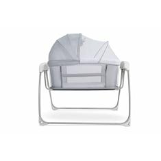 Mastela Berço Techno Bluetooth Cinza Claro