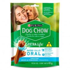 Petisco Purina Dog Chow Extra Life Saúde Oral para Cães de Porte Mini 
