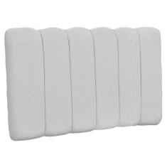 Cabeceira Cama Box Painel Solteiro 100 Cm Dubai W01 Cinza