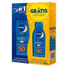 Protetor Solar Nivea Sun Protect & Hidrata FPS 50 Loção 200ml e Ganhe 