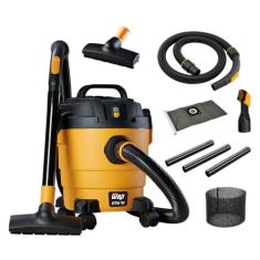WAP Aspirador de Pó e Água GTW 10, Compacto, 10 Litros, com Mangueira de 1,5 Metros, Filtro Lavável, 140mbar 1400W 127V