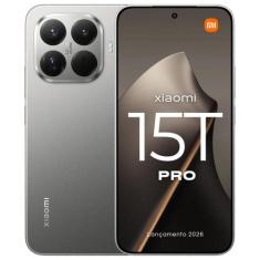 Celular Xiaomi 15T Pro 5G 256GB 12GB RAM Tela AMOLED 6.83 144Hz Câmera