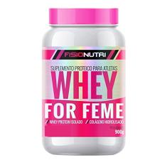 Whey For Femme (900g) - Baunilha - FisioNutri, FisioNutri