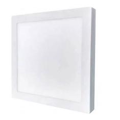 Plafon De Led Sobrepor 12w 6500k Quadrado