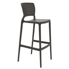 Banqueta Safira Alta Bar Marrom Tramontina 92138/109