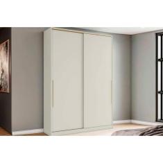 Guarda Roupa Modulado MC10 Seletto c/ 2 Portas de Correr e 3 Gavetas cor Areia - Henn