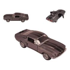 Carrinho De Ferro Mustang Shelby Gt 500 1967 Metal Miniatura - Str Sto