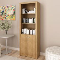 Armário para Escritório 2 Portas Amendoa Me4110  - Tecno Mobili, Amênd