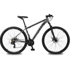Bicicleta Aro 29 KRW Spotlight Alumínio 21 Velocidades Freio a Disco S