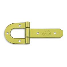 Dobradiça Ferradura Haste Curta N-4 25cm Forsul para portão, porteira 