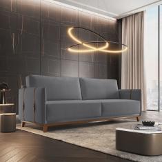 Sofá 3 Lugares Dubai Veludo 1,76M