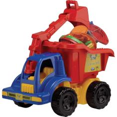 Caminhão Truck praia com acessórios 11PC Mor