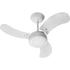Ventilador Teto 3Pas New Led 220V Branco Delta - VENTI-DELTA, 220V