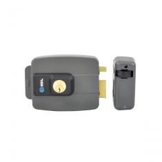 Fechadura Eletrica Hdl C-90 Dupla Cinza