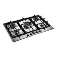 Cooktop à Gás Brastemp 5 Bocas Gourmand BDK75DR Inox 220V, 220V