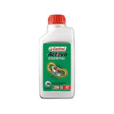 Óleo de Motor 20w50 Mineral de Moto Castrol - Actevo Essential 1L, 1L